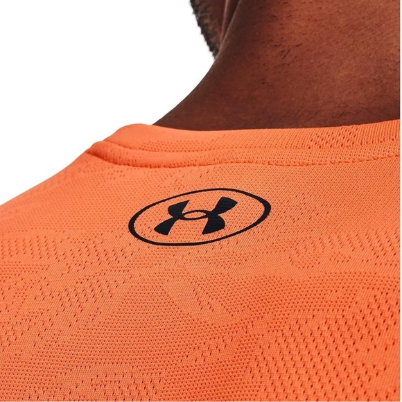 ⭐️ NWOT UNDER ARMOUR Men’s Velocity Jacquard Short Sleeve XL Shirt - Picture 2 of 10